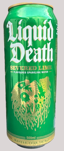 Liquid Death Servered Lime